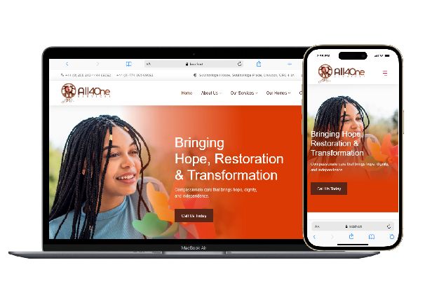 All4One Services website